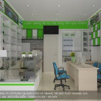 Thiết kế Cửa hàng phụ kiện tin học - Anh Khanh